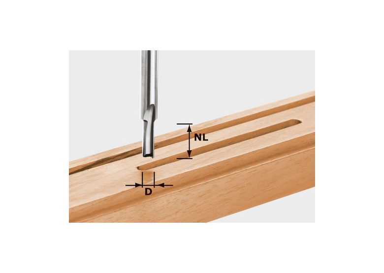 Fraise à rainurer Festool HW S8 D3/6