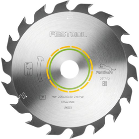 Disque Panther 225x2,6x30 Festool PW18