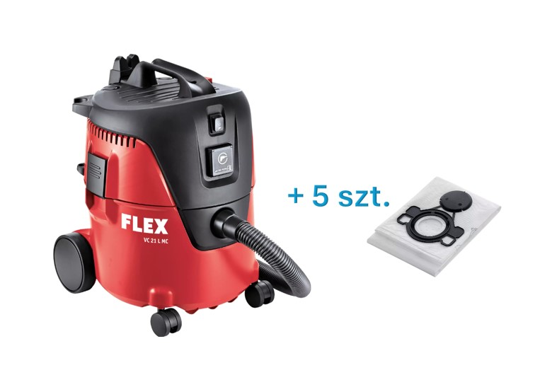 Aspirateur industriel Flex VC 21 L MC + 5 szt. worków 502235