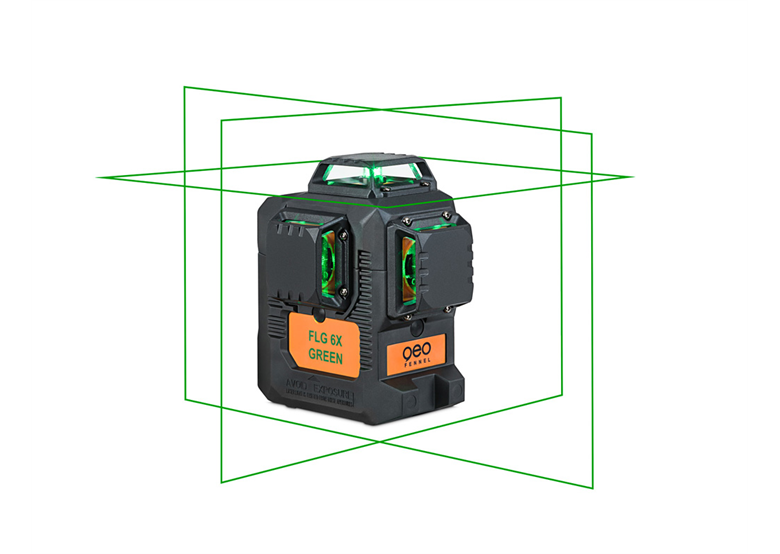 Laser multiligne 3x360° vert Geo-Fennel FLG 6X-GREEN