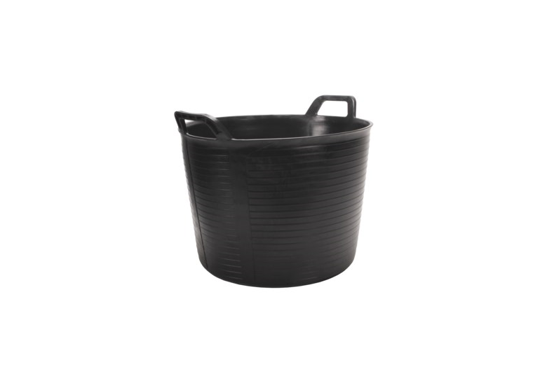 Seau en plastique noir 40l Kanguro FLEXTUB