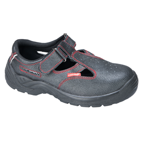 Sandales en cuir noir, s1 src, 41 Lahti Pro LPSOMA41