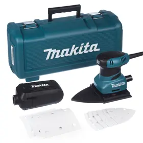 Ponceuse vibrante 200W fixation papier avec crochets Makita BO4556