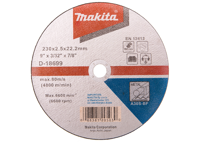 Disque à métal Makita D-18699