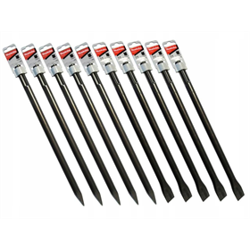 Jeu de burins et pointes SDS-Max 10pcs Makita D-35324-10