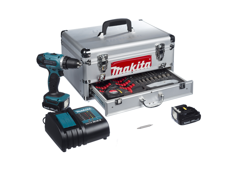 Perceuse-visseuse avec accessoires Makita DDF343SHEX