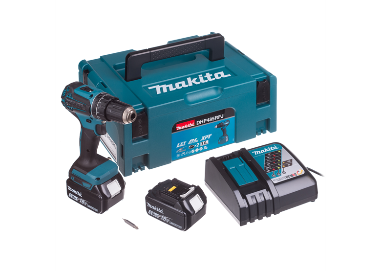 Perceuse-visseuse à percussion Makita DHP485RFJ