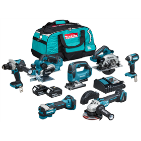 Ensemble d'outils Combo LXT 18V Makita DLX7019TX1