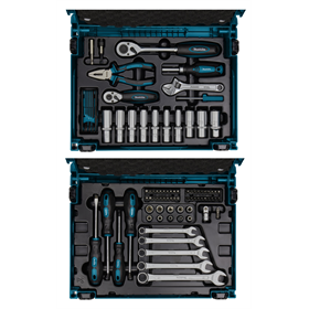 Coffret outils à main 87pcs. Makita E-11542