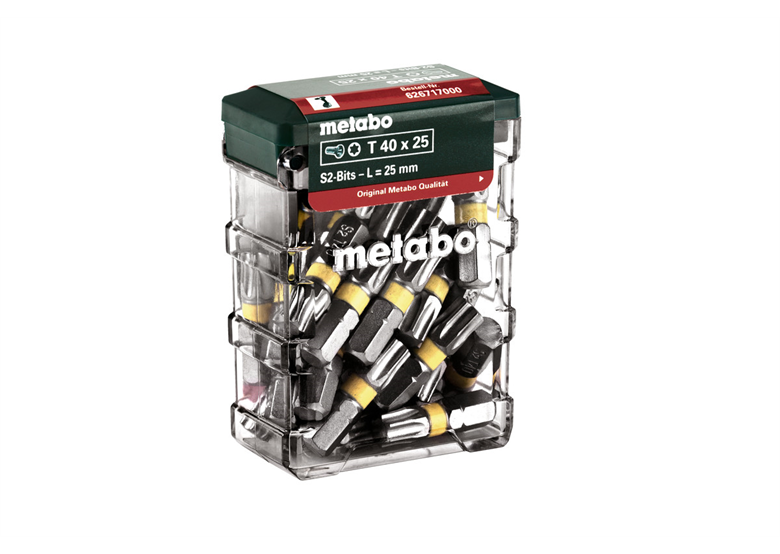 Jeu d'embouts T40, SP, 25pcs Metabo 626717000