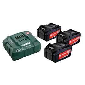 Ensemble de 3 batteries 4.0Ah + 1 chargeur ASC 55 Metabo 685049000_P