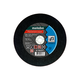 Disque à tronçonner 350x3.0x25.4mm pour l'acier Metabo Flexiamant super A 30-R