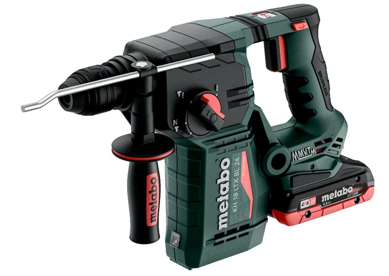 Marteau combiné SDS-Plus Metabo KH 18 LTX BL 24 2x4.0Ah