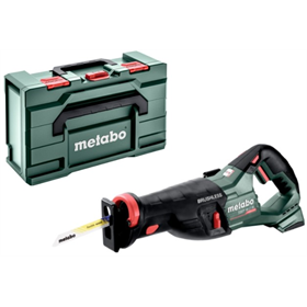 Scie sabre sans fil Metabo SSEP 18 LT BL (carcass) + metaBOX 165 L