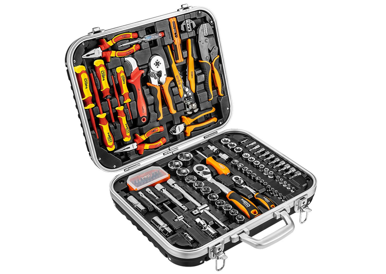 Kit d'outils d'électricien 108 pièces. Neo 01-310-1