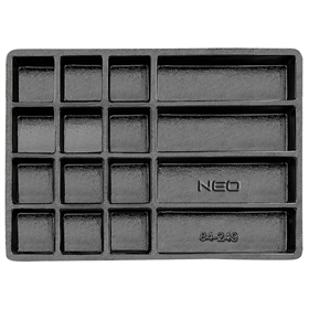 Insert moulage de servante pour outils (vide) Neo 84-249