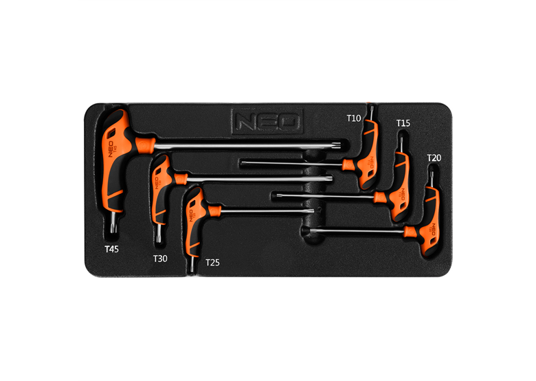 Clés Torx 6 pcs. Neo 84-264