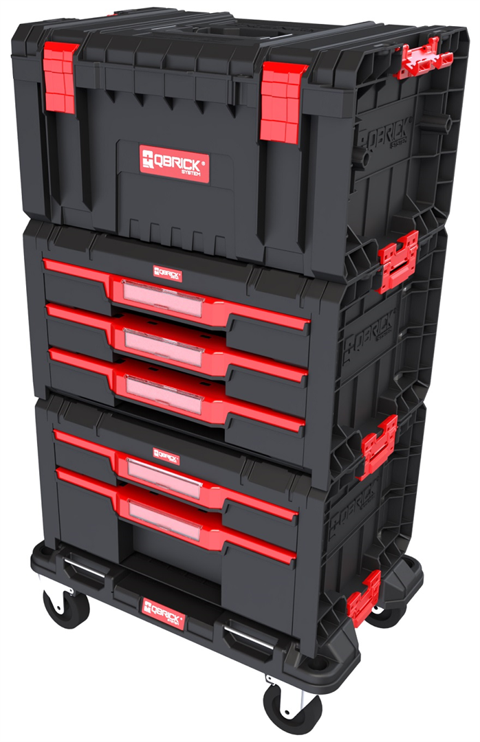 Boîte à outils de 1,5 L avec poignée et loquet - Boîte à outils de 1,5 L  avec poignée et loquet, Fabricant de systèmes d'organisation personnalisés  pour garages