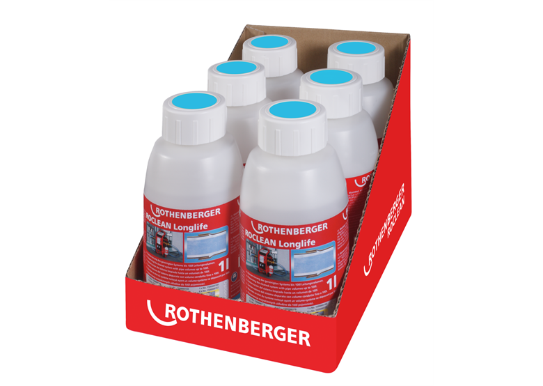 Produit pour l'entretien des systèmes de chauffage, 6pcs. Rothenberger 1500000202