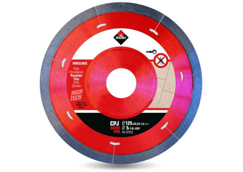 Disque diamant Rubi CPJ 125 SUPERPRO