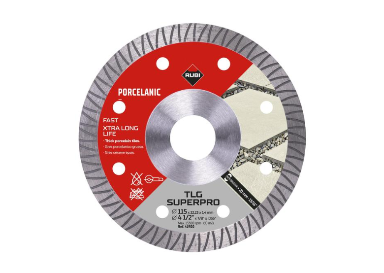 Disque diamant 115x22.2mm Rubi TLG EXT SUPERPRO