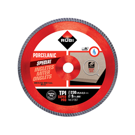 Disque diament 230x25.4mm Rubi TPI 230 SUPERPRO