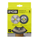 Jeu de disques à poncer 115mm, 6pcs. Ryobi RAK6AGD115