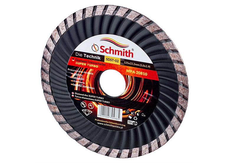 Disque diamant super turbo 115mm Schmith SDST-01