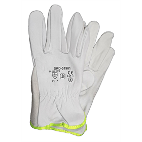 Gants de travail courts cuir de chèvre, taille 11 (12paires) Schmith SRDR-11