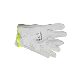 Gants de travail courts cuir de chèvre, taille 8 (12paires) Schmith SRDR-8