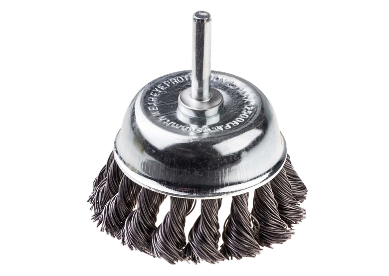 Brosse pour perceuse, fi 6, fil torsadé 60mm Schmith SSZD-05