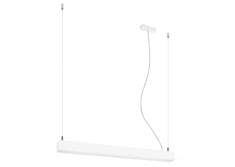 Suspension luminaire PINNE 67 blanche 3000K Sollux Lighting Toro TH.032