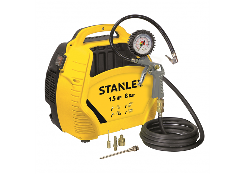 Compresseur sans huile avec accessoires Stanley AIR-KIT