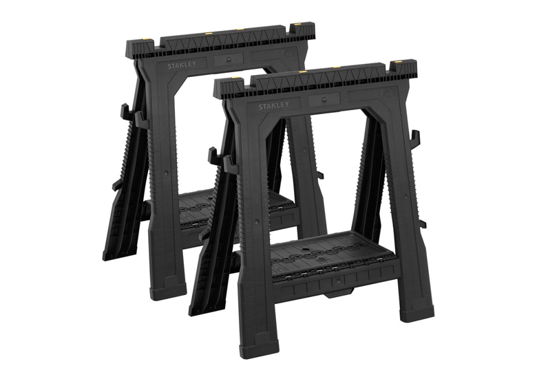 Tréteaux pliables Stanley STST1-70713 Folding Sawhorse Twin Pack Stanley STST1-70713