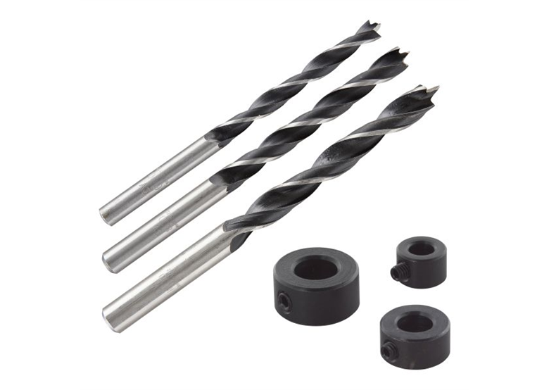 Mèches pour goujons 6, 8, 10 mm avec butées, 3pcs. Wolfcraft WF2730000