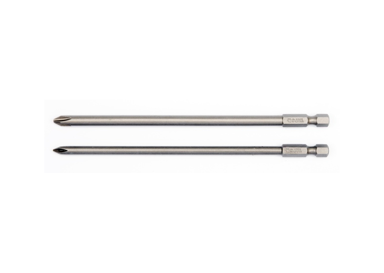 Embout de vissage cruciforme long PH1 x 150mm, PH2 x 150mm Yato YT-0489