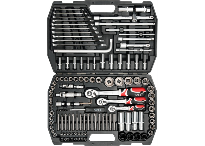 Set d'outils 1/2'' 128 unités Yato YT-3887