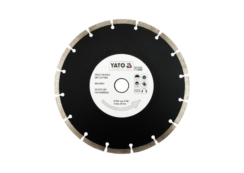 Disque diamant 230mm Yato YT-6005