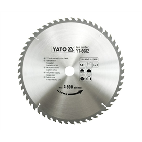 Disque à couper au carbure 350x30mm T54 Yato YT-6082