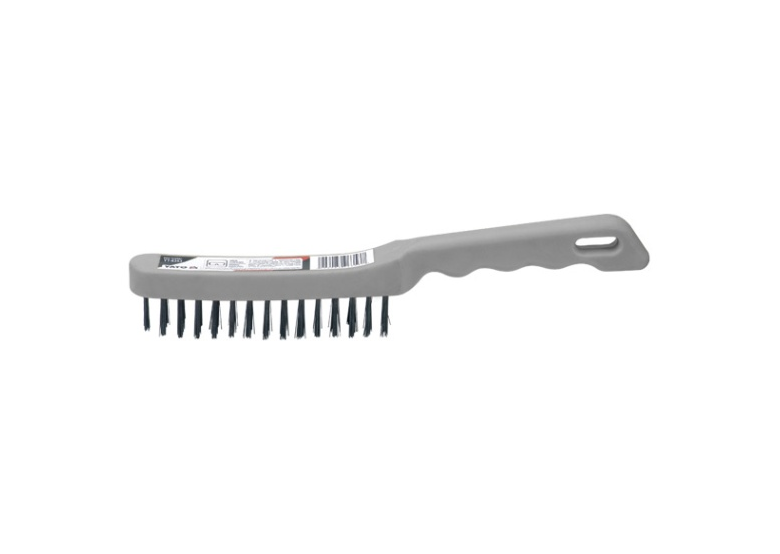 Brosse métallique à manche en plastique 6 rangs Yato YT-6356